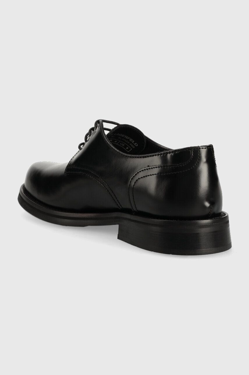 Karl Lagerfeld pantofi de piele KRAFTMAN barbati culoarea negru KL11423 - Pled.ro