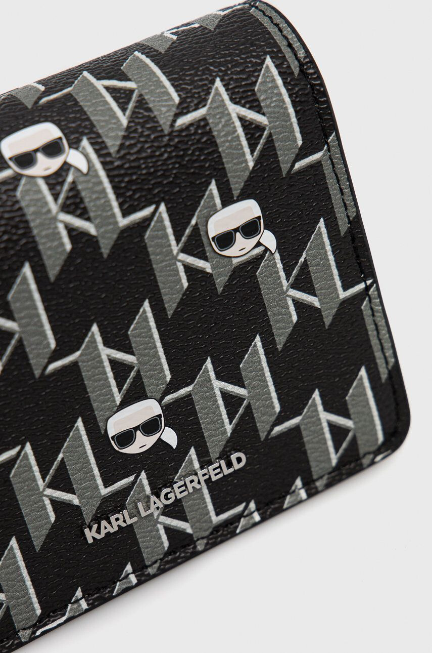 Karl Lagerfeld poseta culoarea negru - Pled.ro