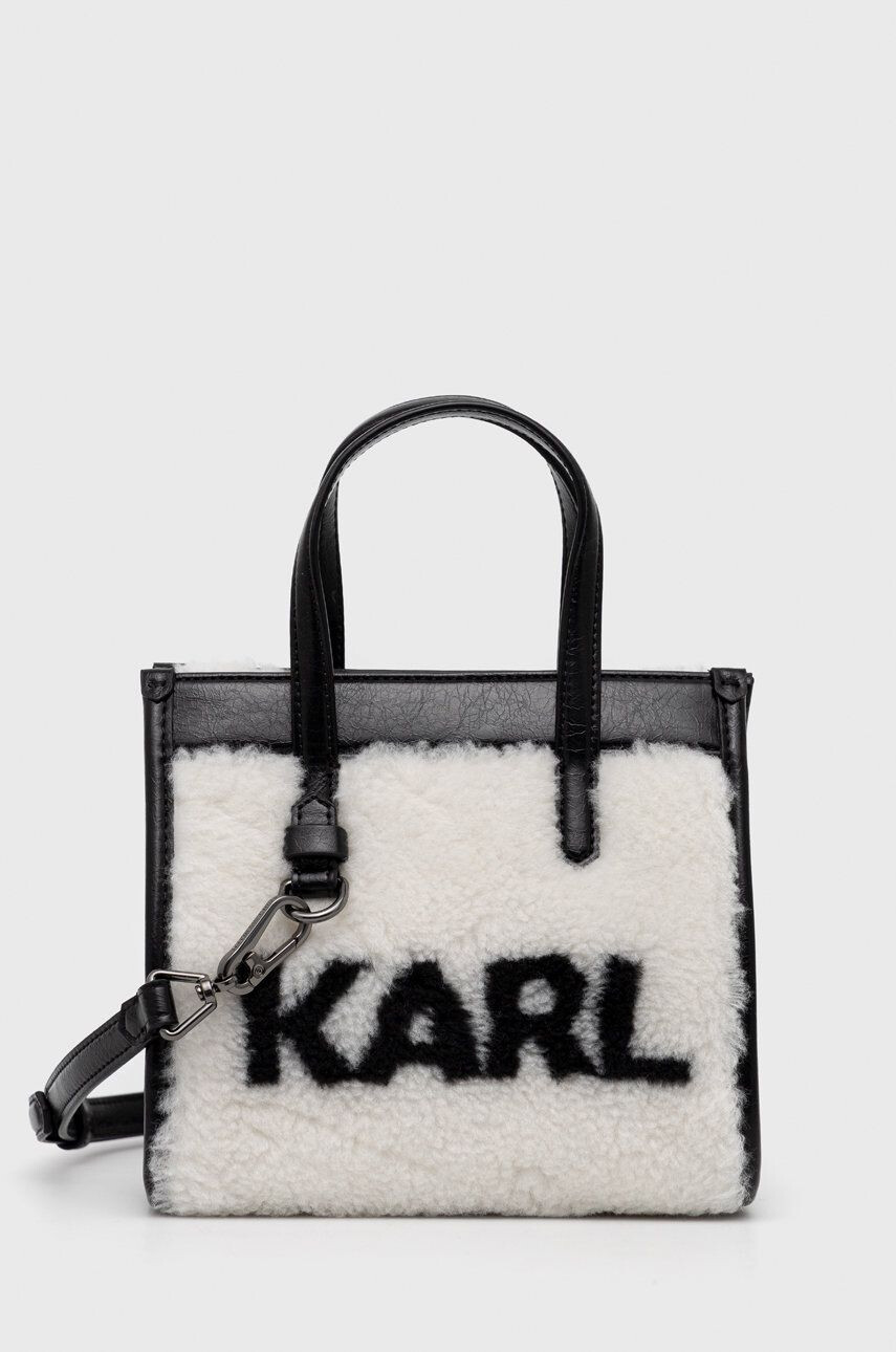 Karl Lagerfeld poseta culoarea gri - Pled.ro