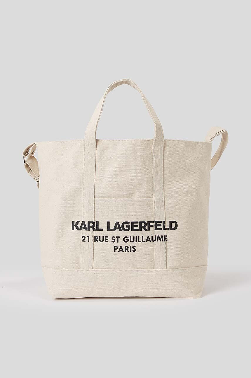 Karl Lagerfeld poseta culoarea bej - Pled.ro