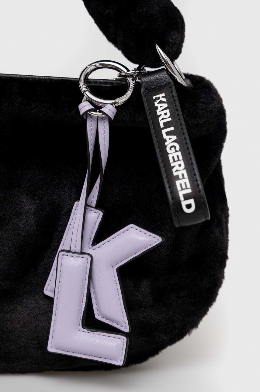 Karl Lagerfeld poseta culoarea negru - Pled.ro