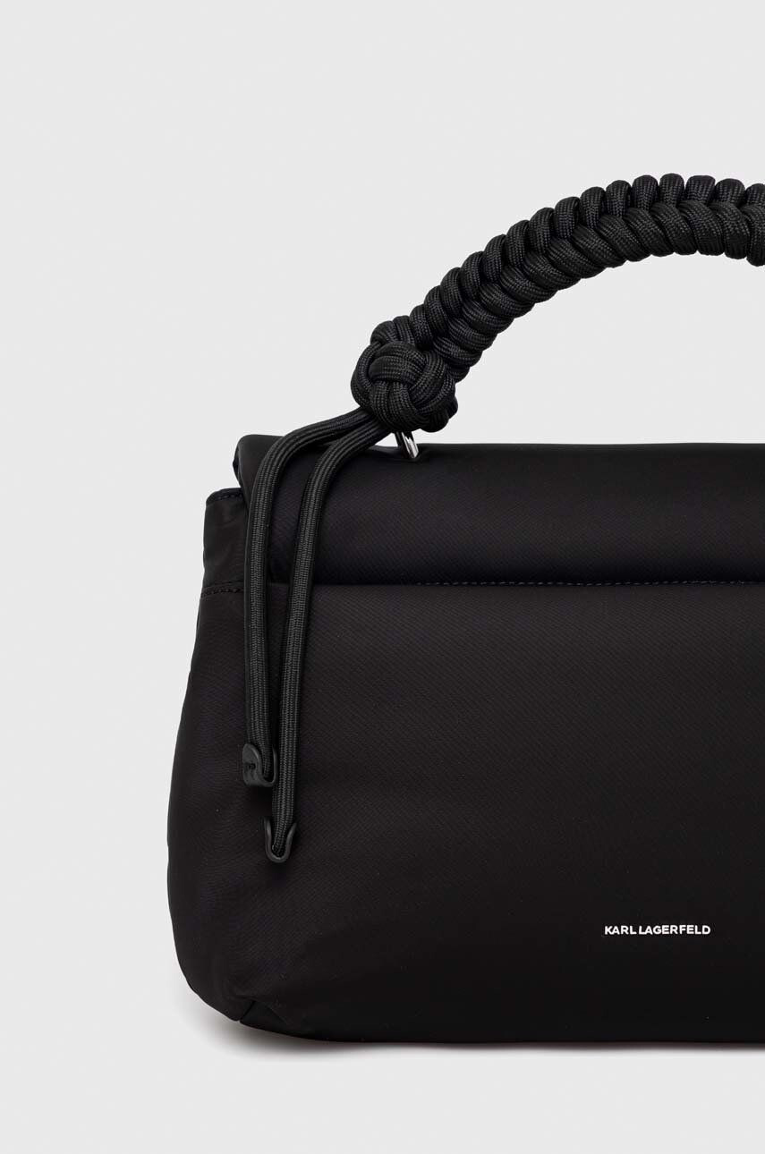 Karl Lagerfeld poseta culoarea negru - Pled.ro