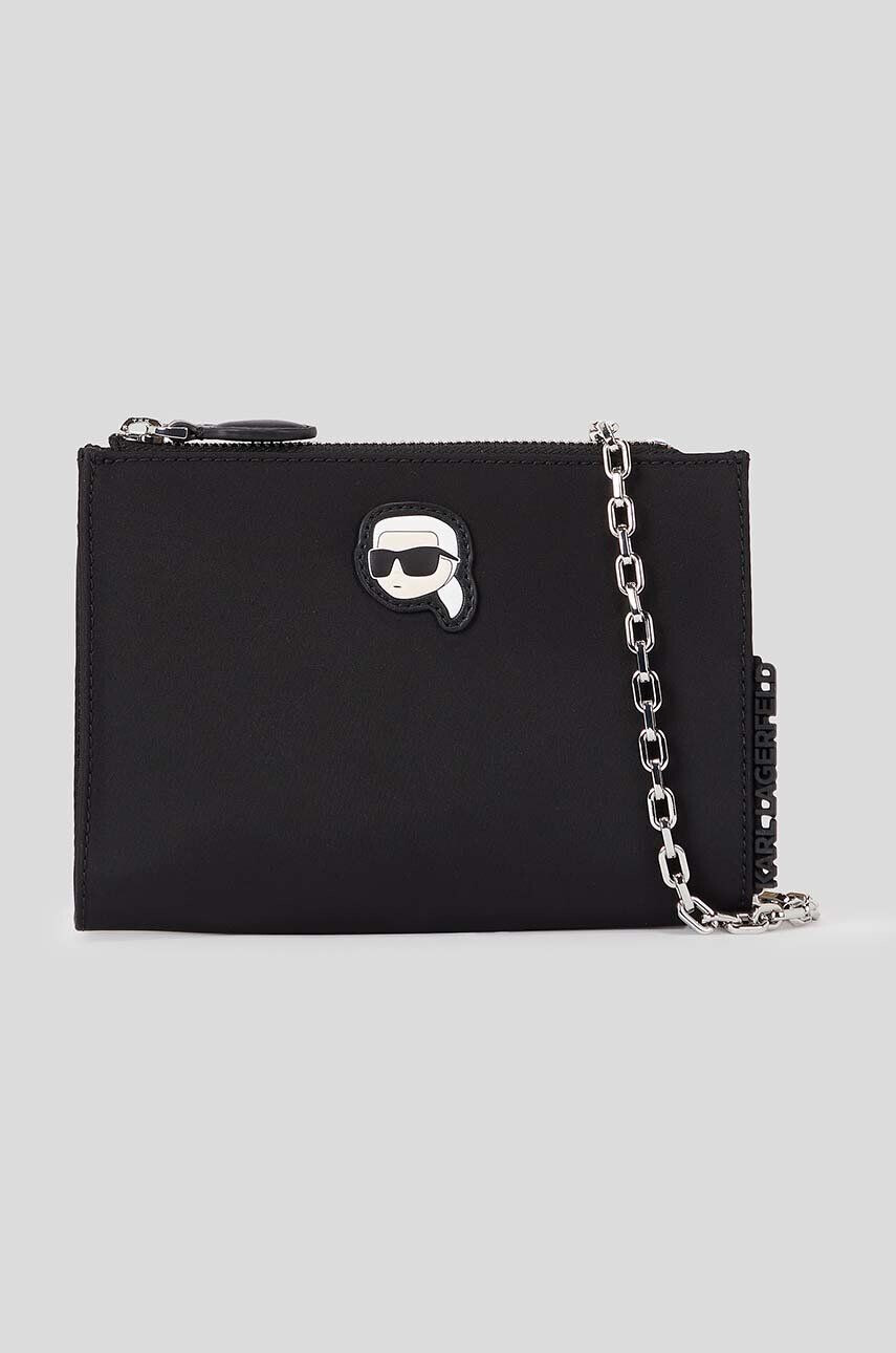 Karl Lagerfeld poseta culoarea negru - Pled.ro