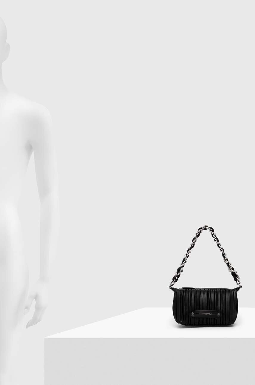 Karl Lagerfeld poseta culoarea negru - Pled.ro