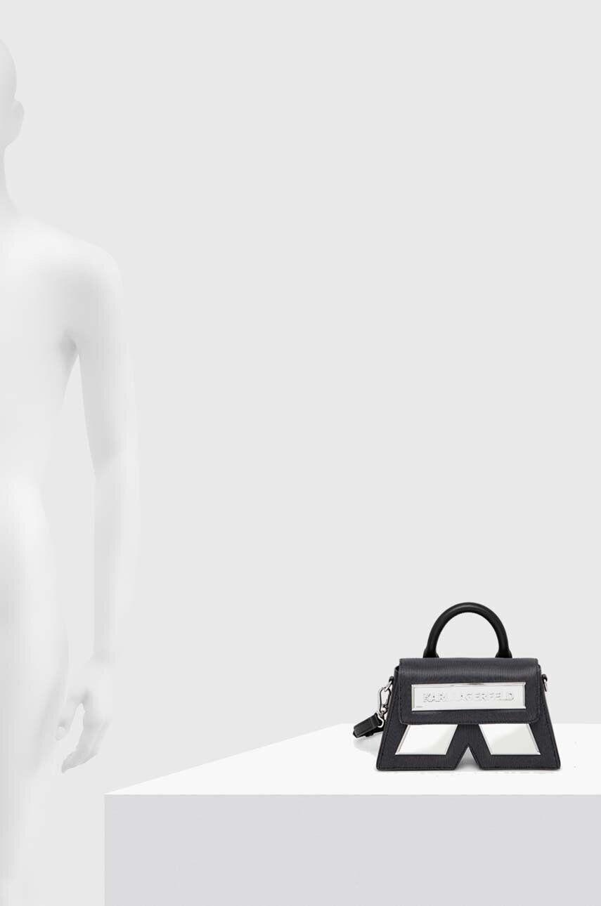 Karl Lagerfeld poseta culoarea negru - Pled.ro