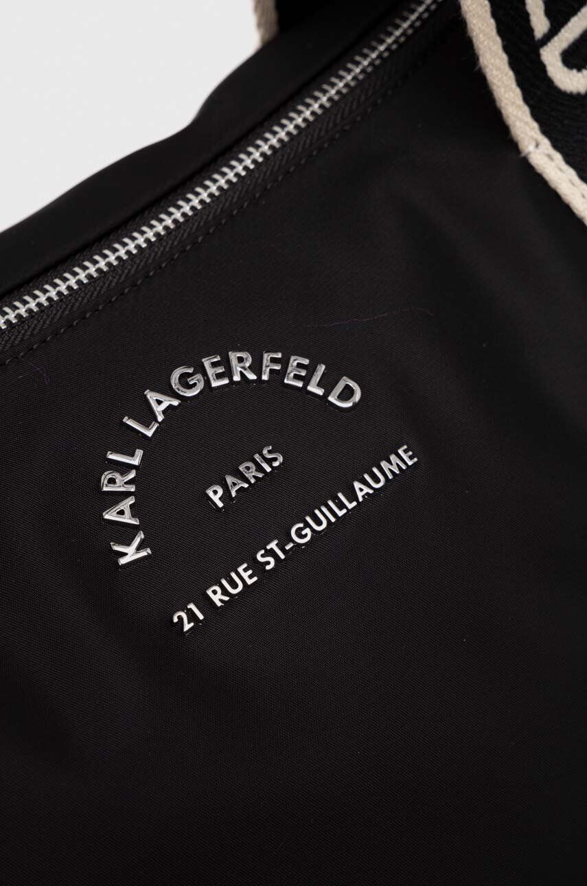 Karl Lagerfeld poseta culoarea negru - Pled.ro