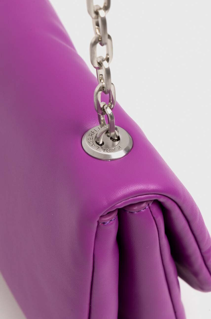 Karl Lagerfeld poseta culoarea violet - Pled.ro