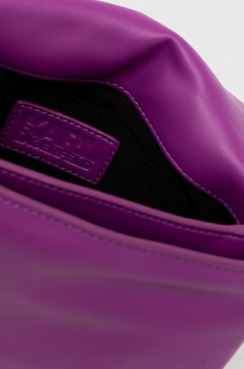 Karl Lagerfeld poseta culoarea violet - Pled.ro