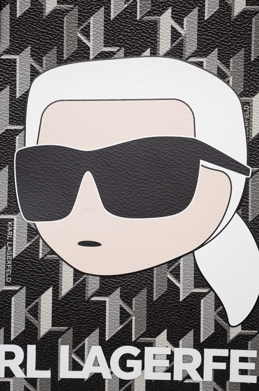 Karl Lagerfeld poseta culoarea negru - Pled.ro