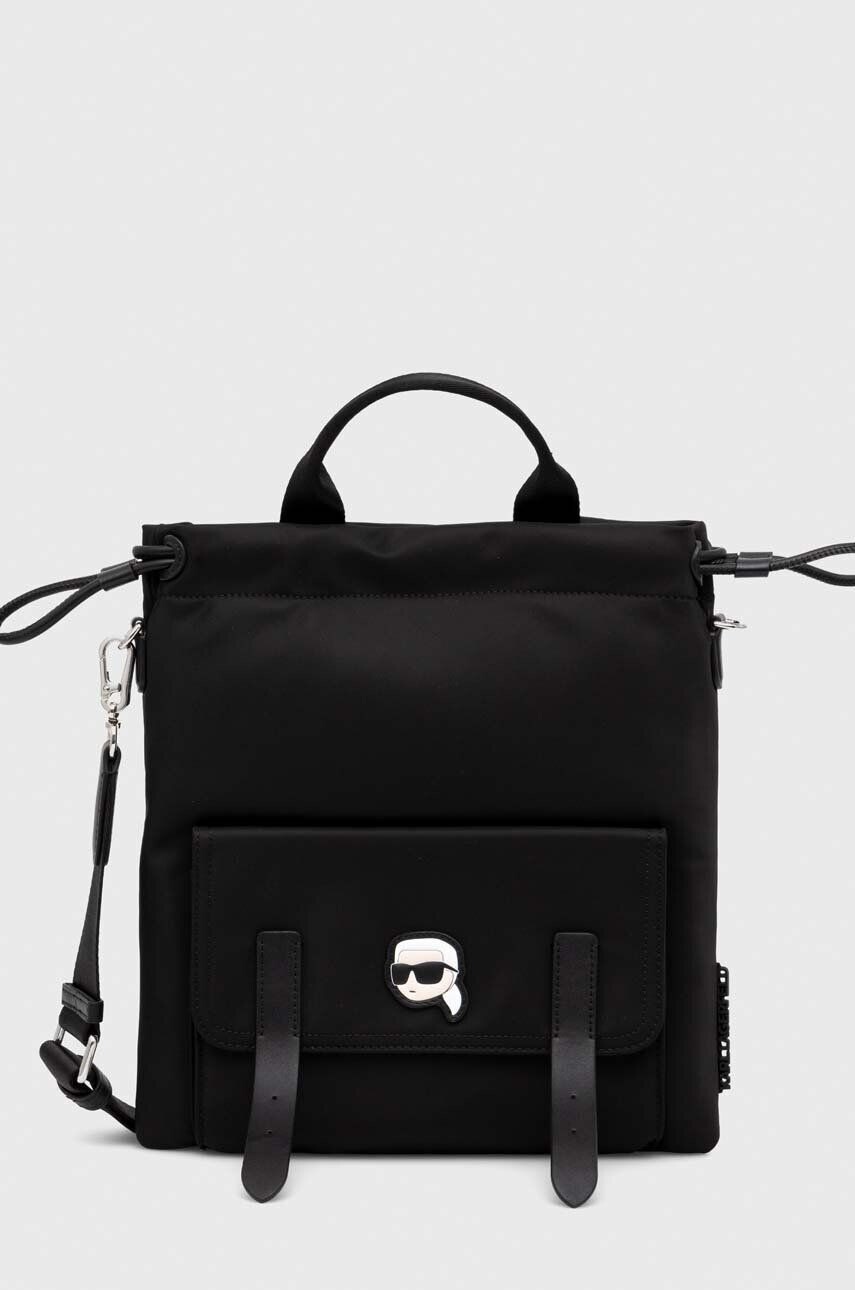 Karl Lagerfeld poseta culoarea negru - Pled.ro