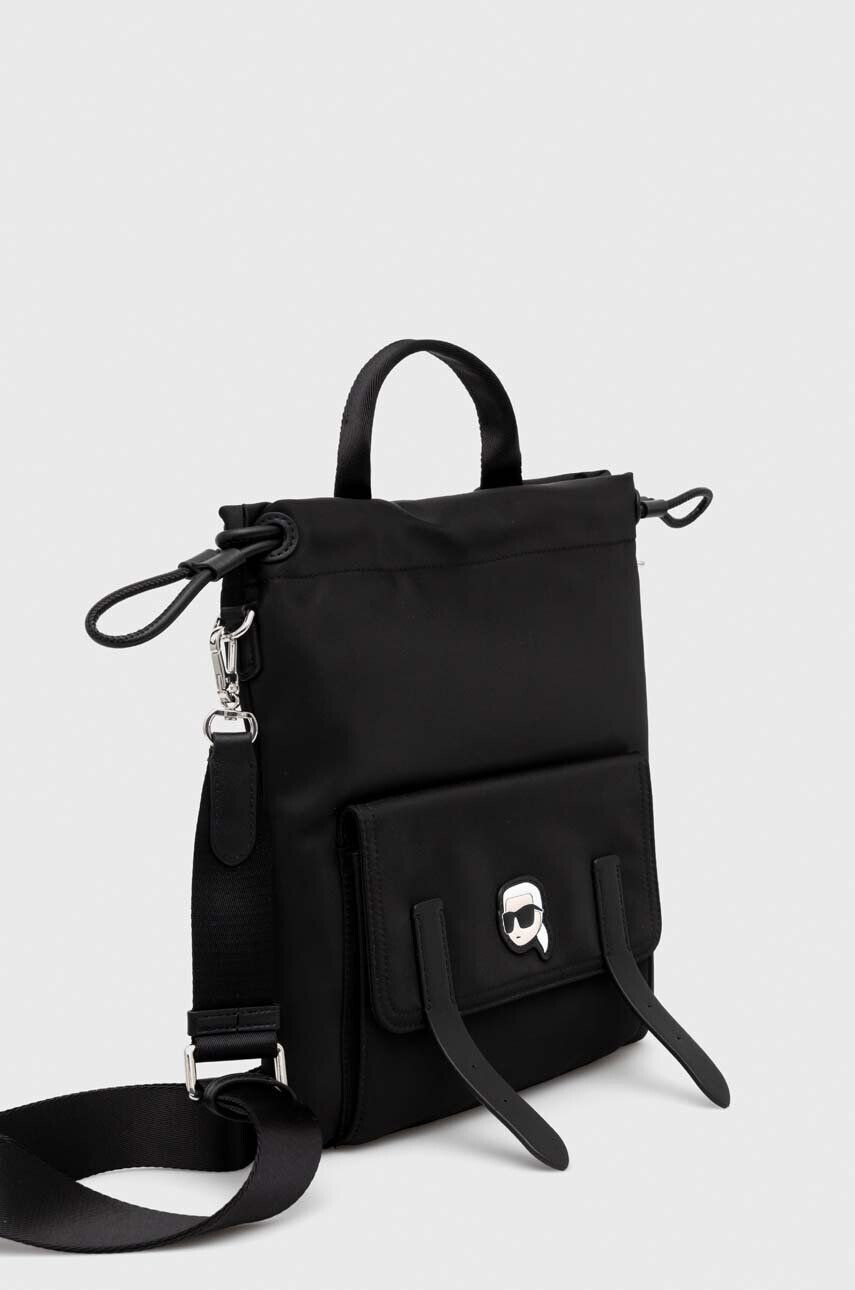 Karl Lagerfeld poseta culoarea negru - Pled.ro