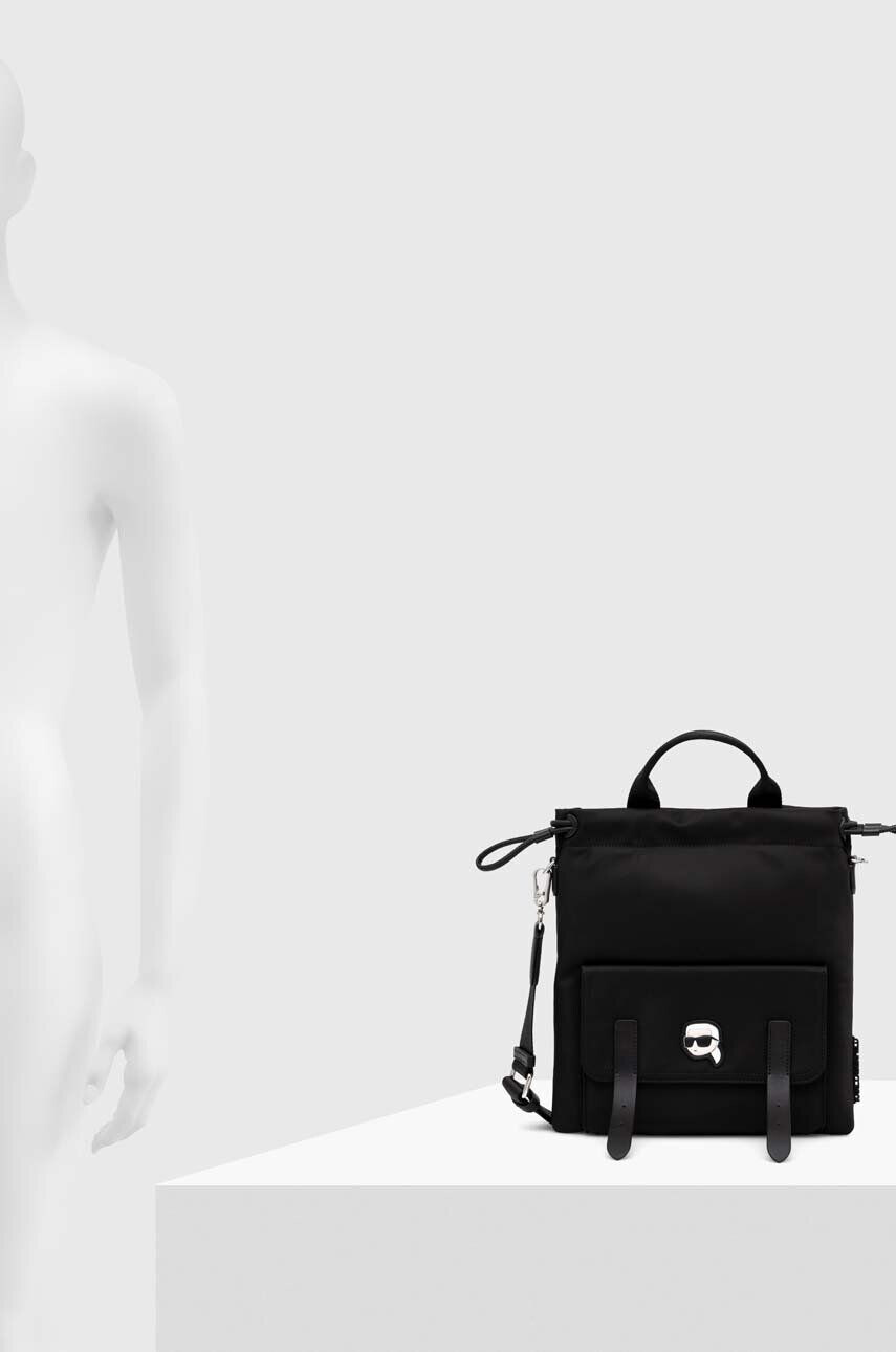 Karl Lagerfeld poseta culoarea negru - Pled.ro