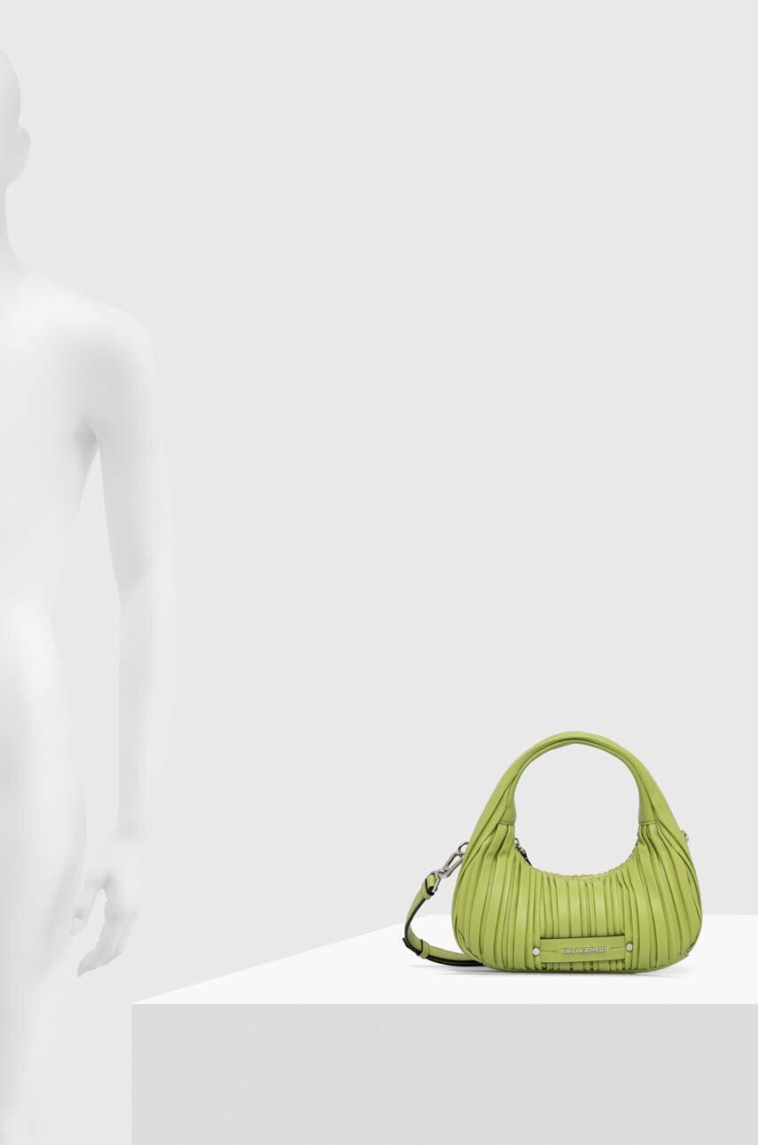 Karl Lagerfeld poseta culoarea verde - Pled.ro