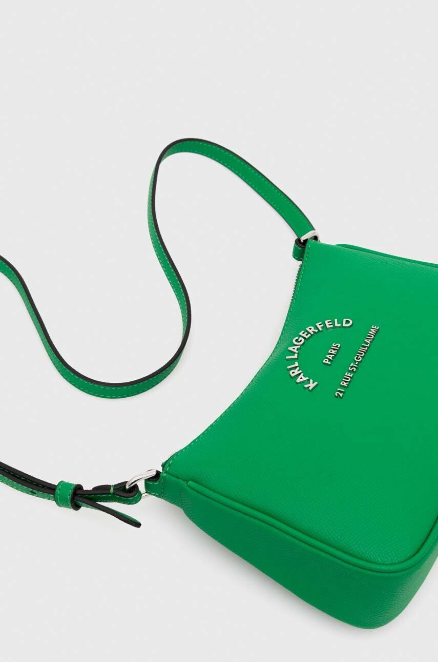 Karl Lagerfeld poseta culoarea verde - Pled.ro