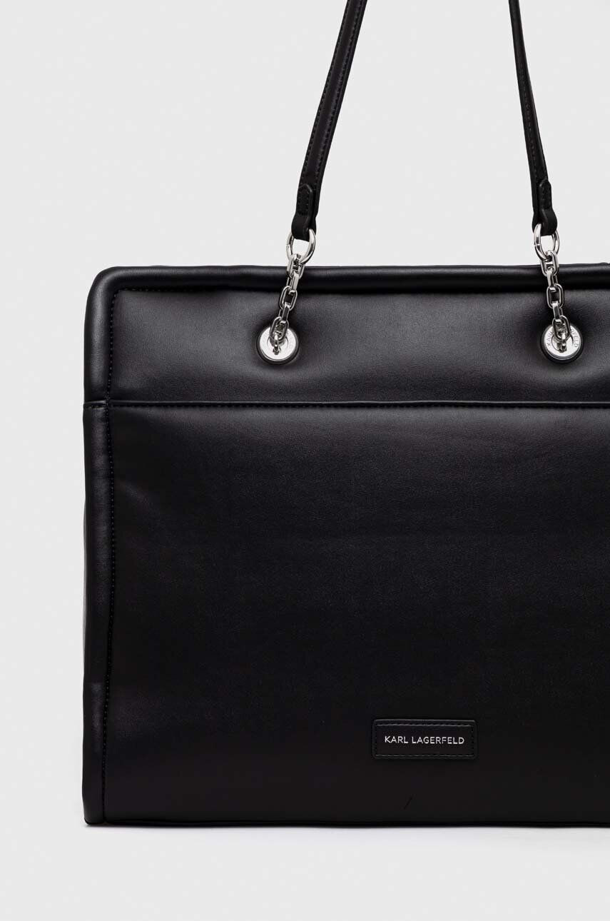 Karl Lagerfeld poseta culoarea negru - Pled.ro