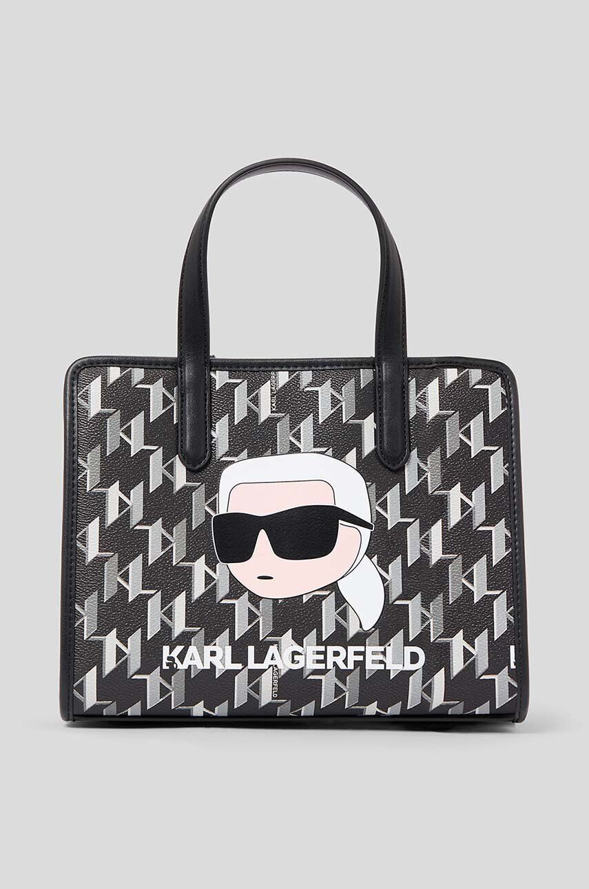 Karl Lagerfeld poseta culoarea negru - Pled.ro