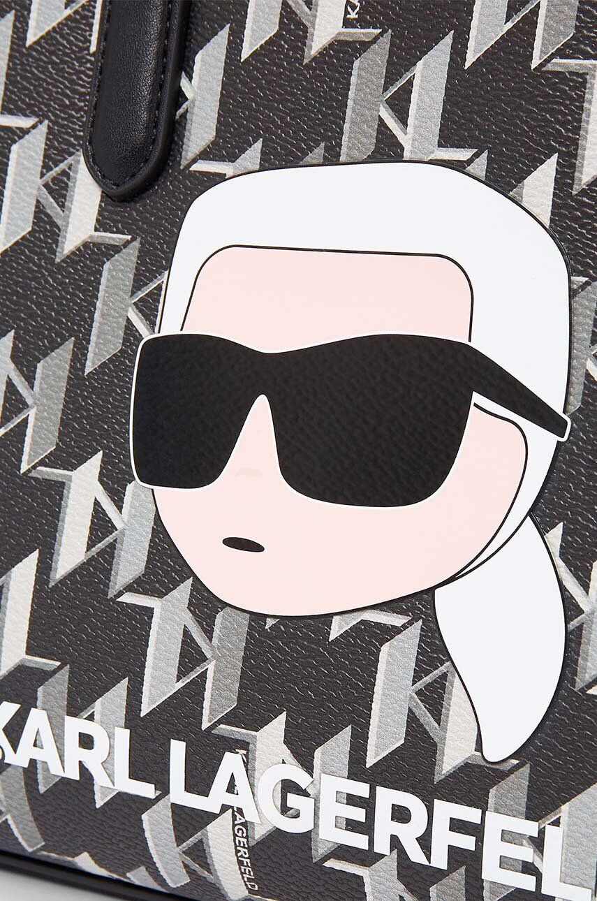 Karl Lagerfeld poseta culoarea negru - Pled.ro