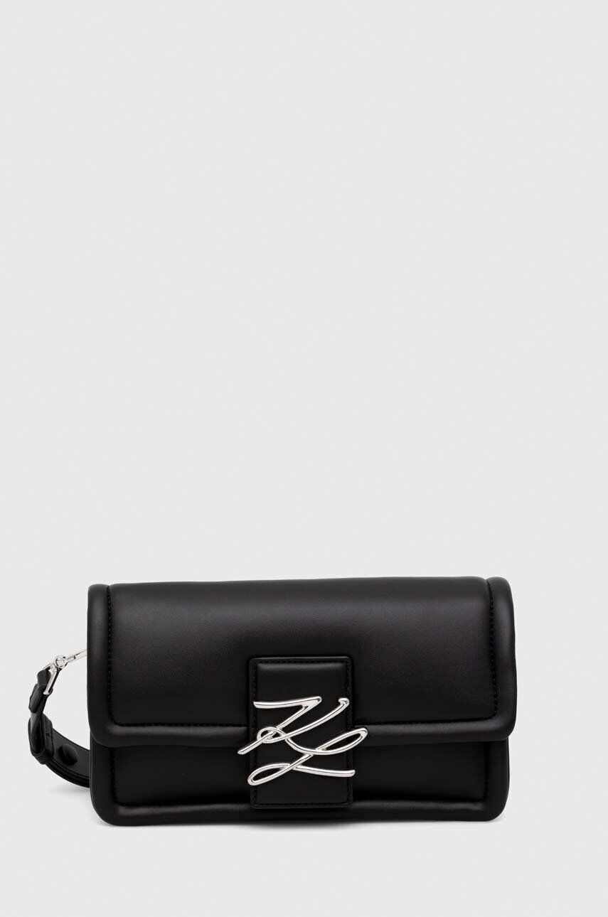 Karl Lagerfeld poseta culoarea negru - Pled.ro