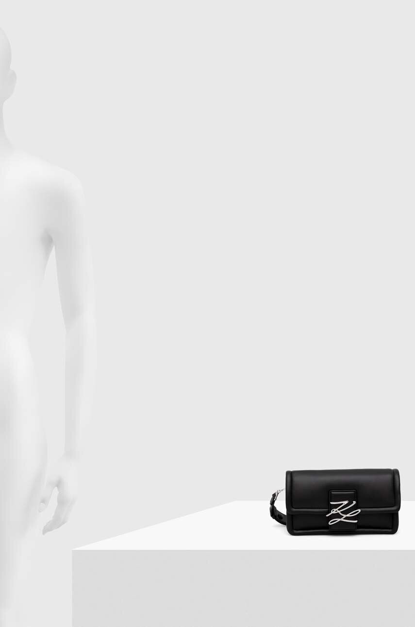 Karl Lagerfeld poseta culoarea negru - Pled.ro