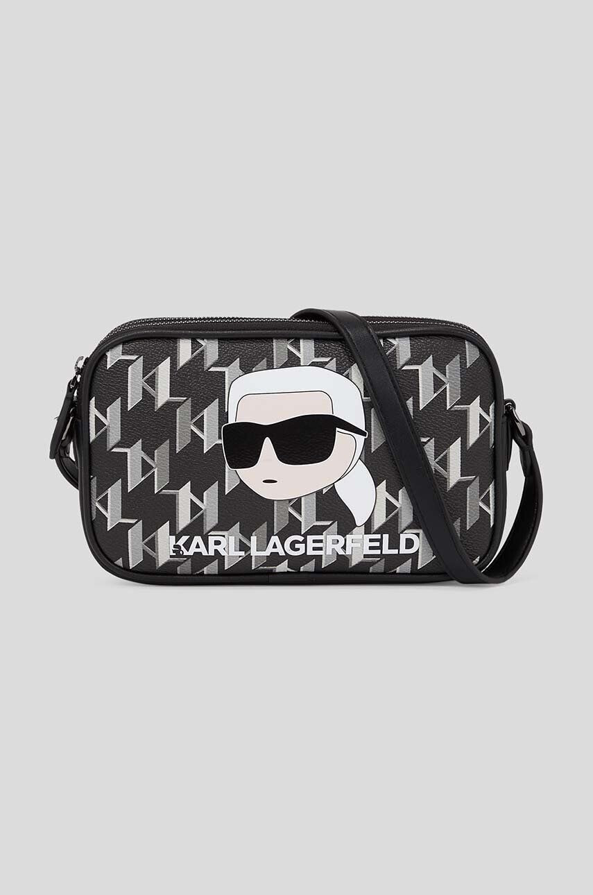 Karl Lagerfeld poseta culoarea negru - Pled.ro