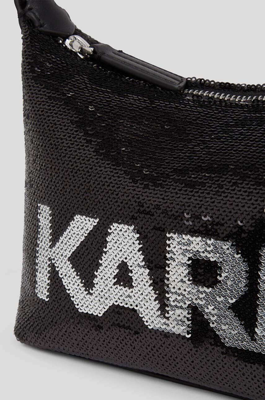 Karl Lagerfeld poseta culoarea negru - Pled.ro