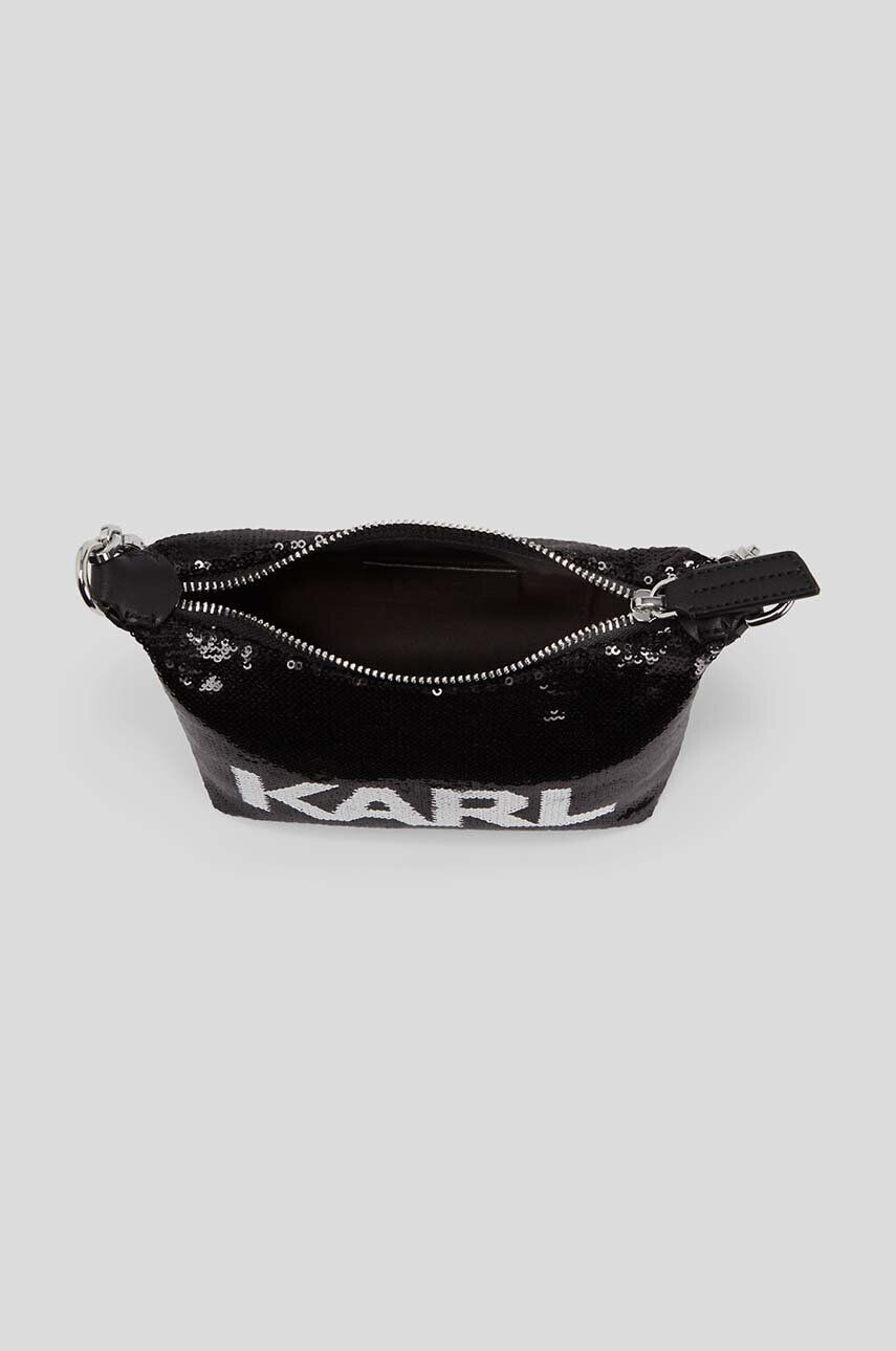 Karl Lagerfeld poseta culoarea negru - Pled.ro