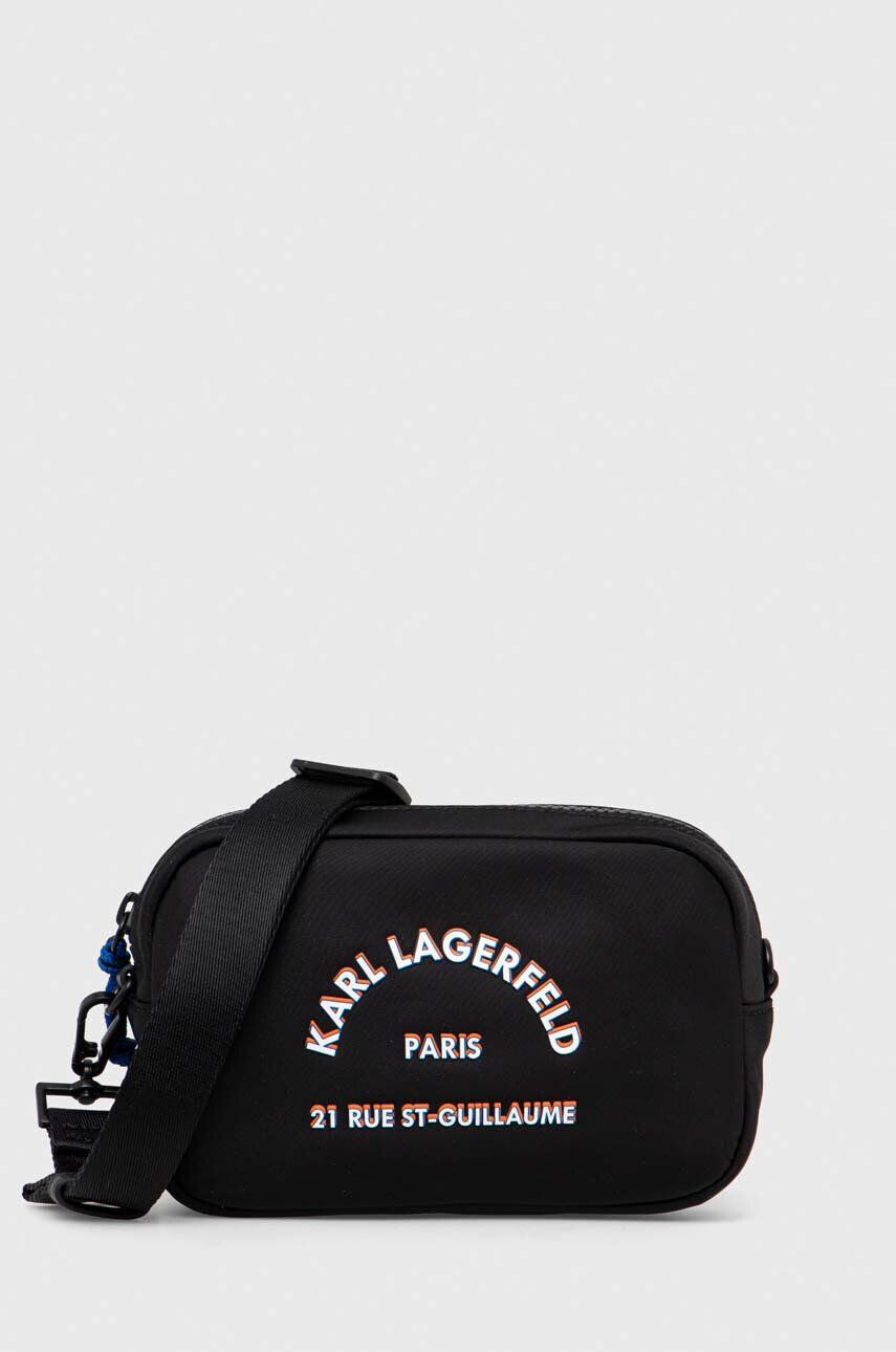 Karl Lagerfeld poseta culoarea negru - Pled.ro