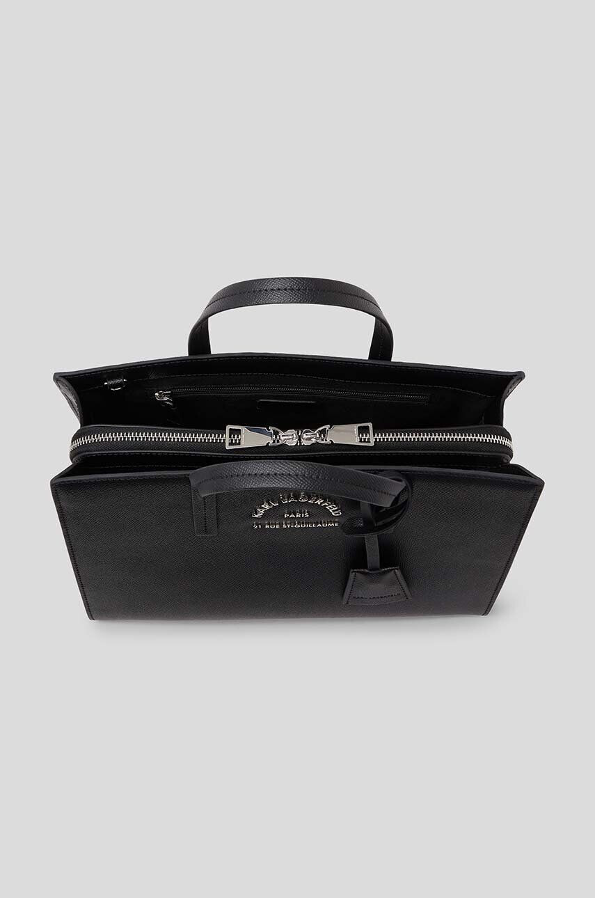 Karl Lagerfeld poseta culoarea negru - Pled.ro