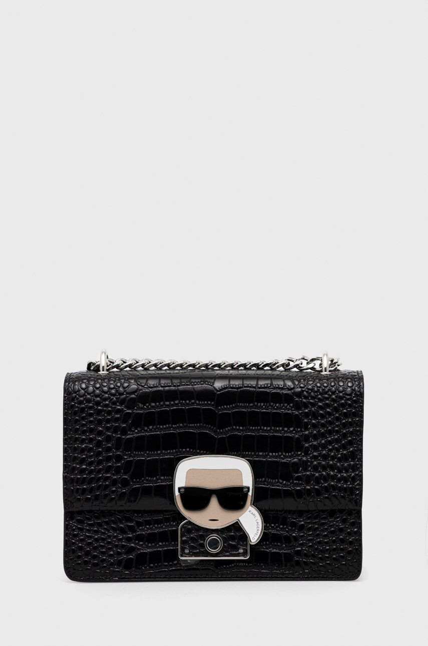 Karl Lagerfeld poseta de piele - Pled.ro