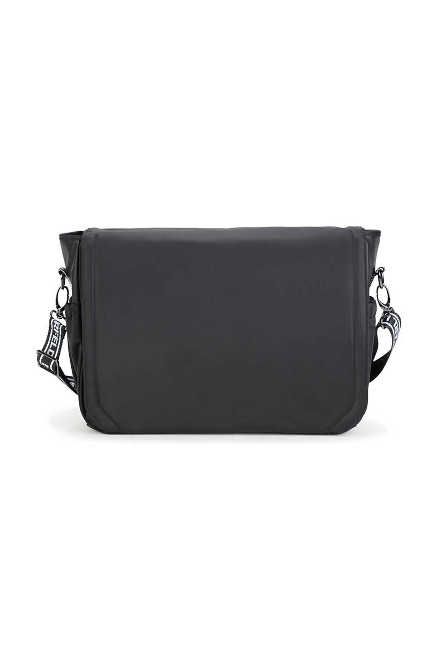 Karl Lagerfeld poseta fete culoarea negru - Pled.ro