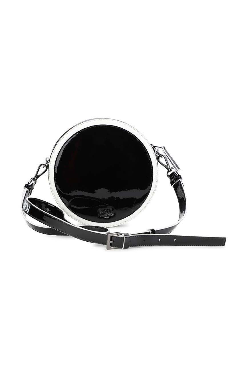 Karl Lagerfeld poseta fete culoarea negru - Pled.ro