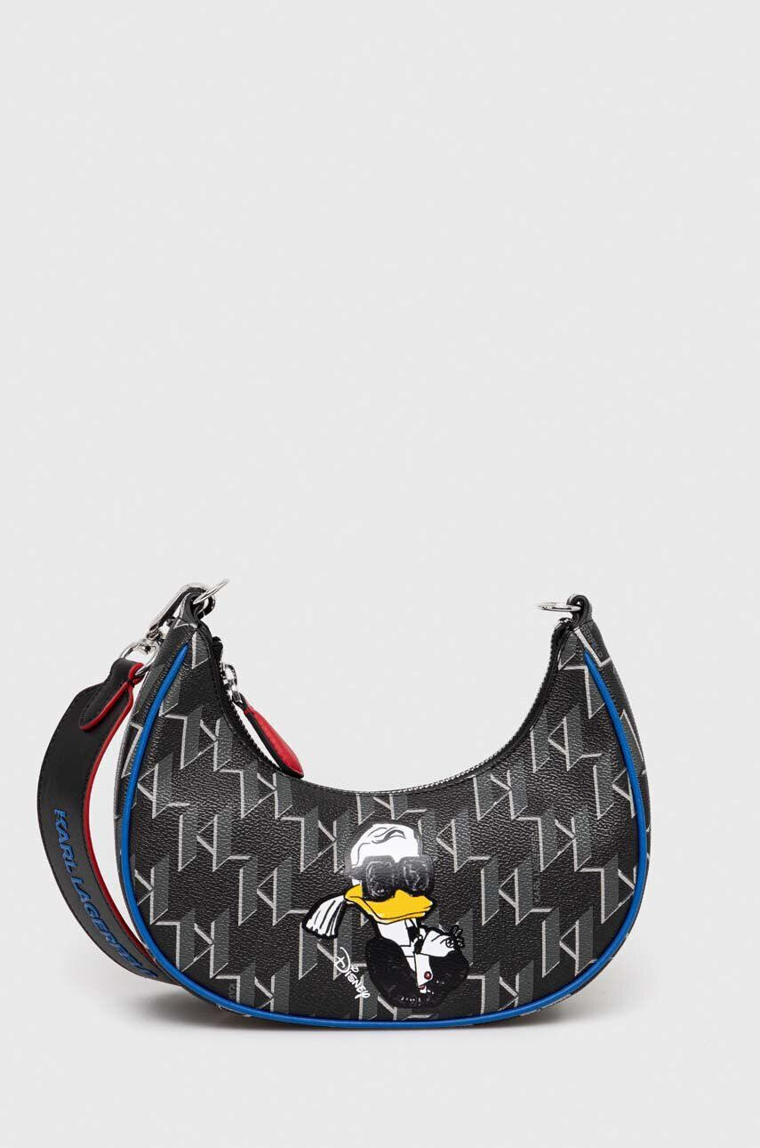 Karl Lagerfeld poseta x DISNEY culoarea negru - Pled.ro