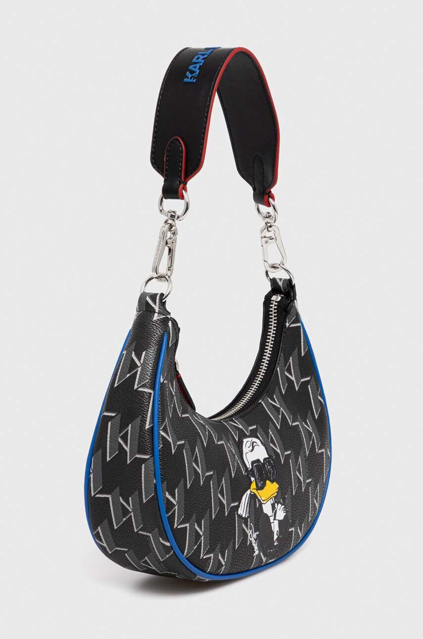 Karl Lagerfeld poseta x DISNEY culoarea negru - Pled.ro