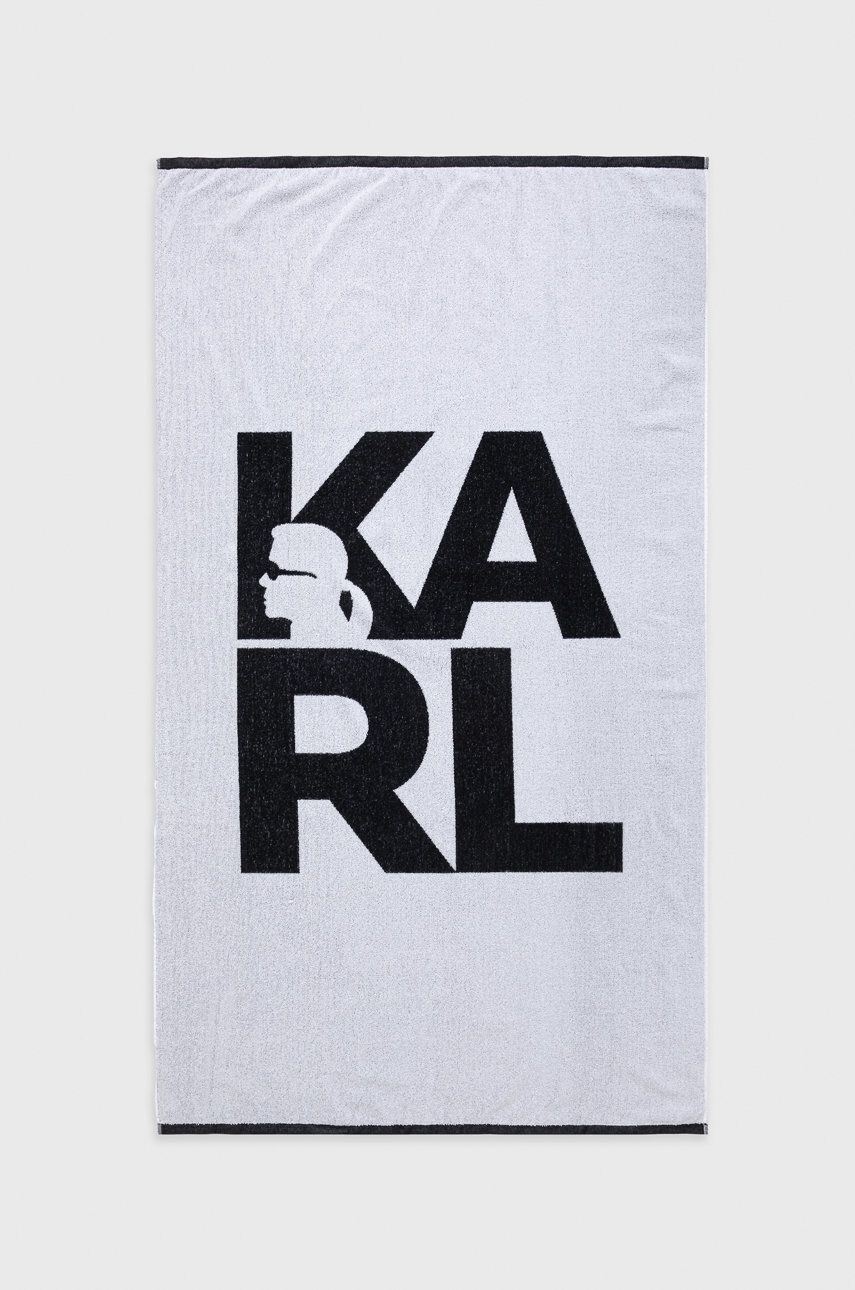 Karl Lagerfeld prosop din bumbac - Pled.ro