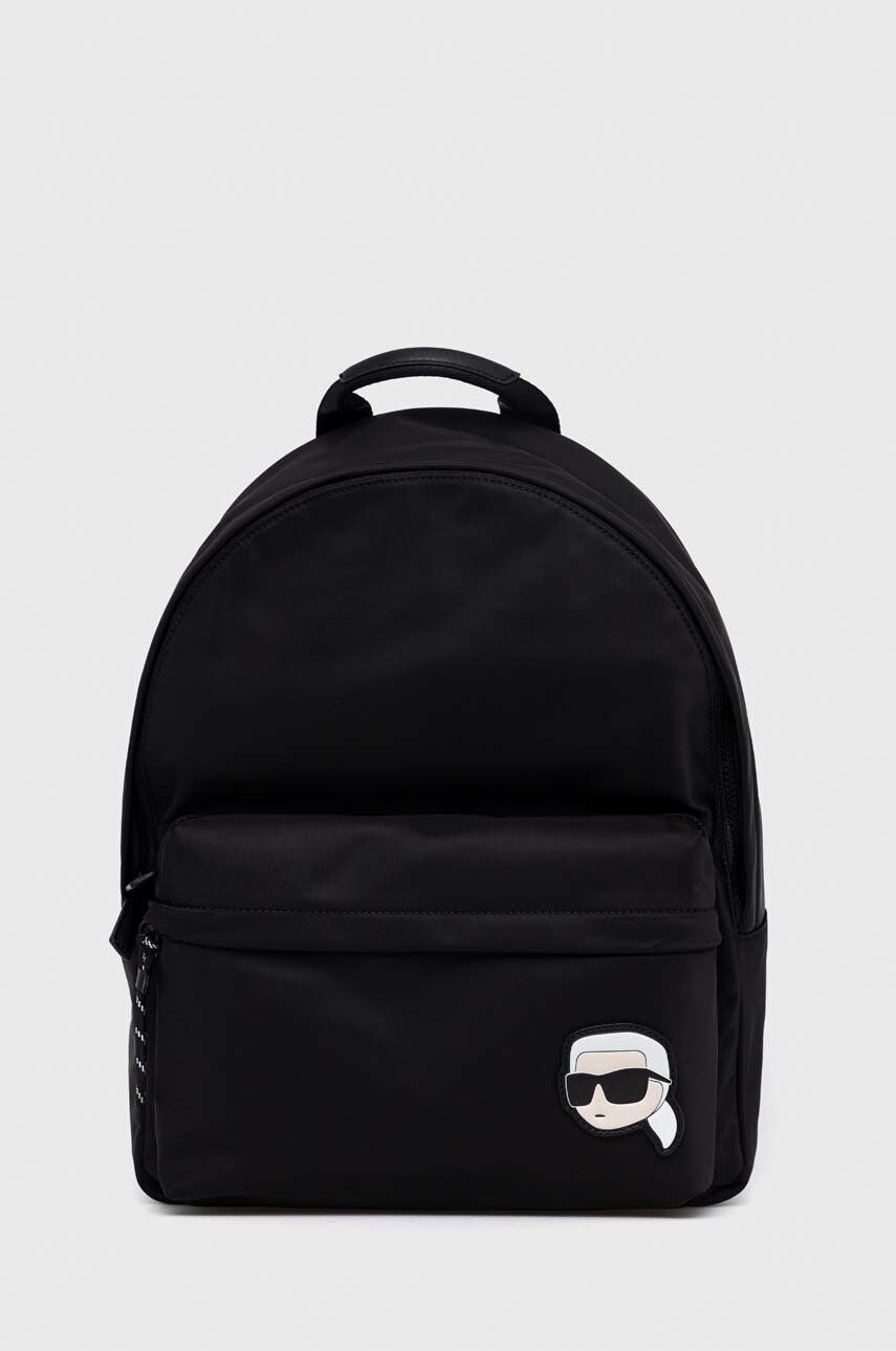 Karl Lagerfeld rucsac culoarea negru mare neted - Pled.ro