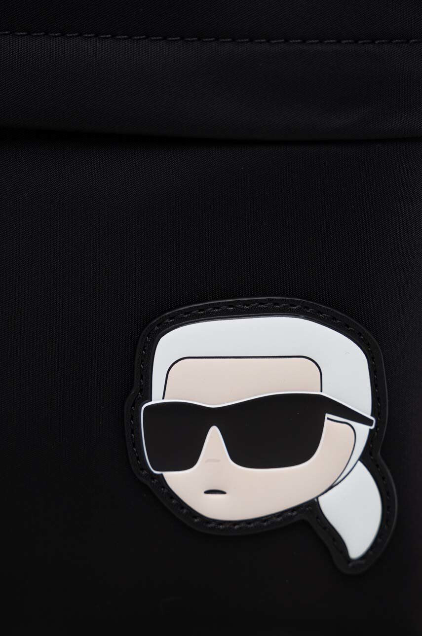 Karl Lagerfeld rucsac culoarea negru mare neted - Pled.ro