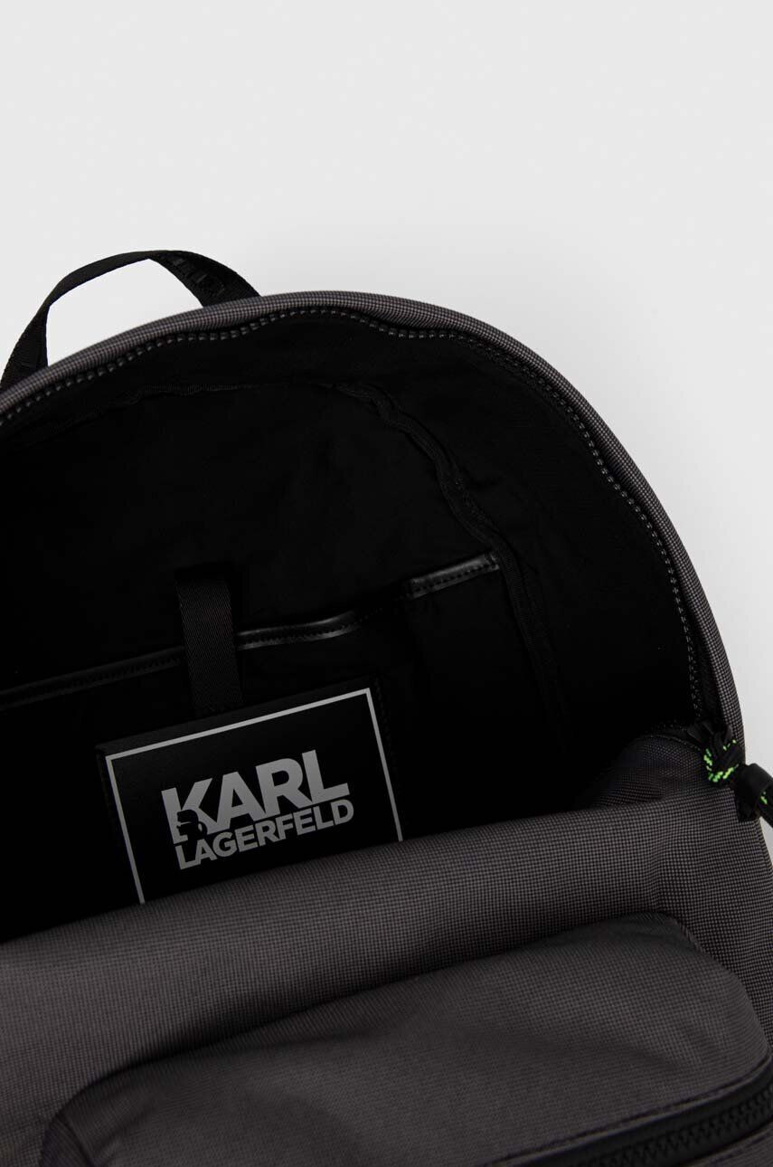 Karl Lagerfeld rucsac barbati culoarea negru mare neted - Pled.ro