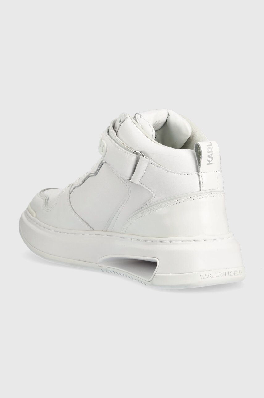 Karl Lagerfeld sneakers din piele Elektro culoarea alb - Pled.ro