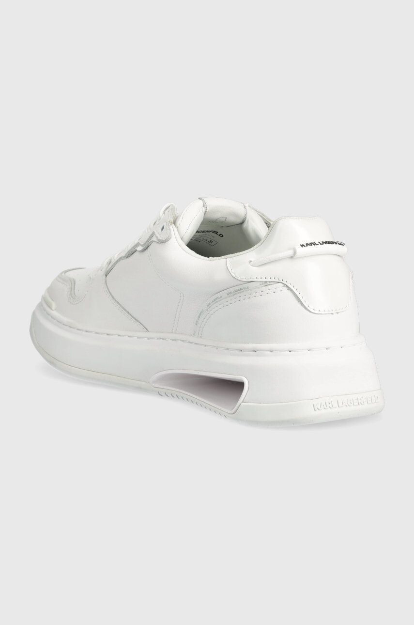 Karl Lagerfeld sneakers din piele Elektro culoarea alb - Pled.ro