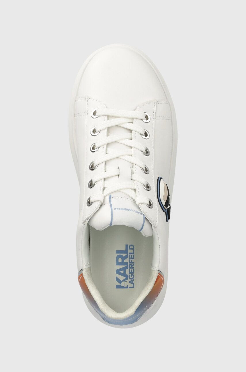 Karl Lagerfeld sneakers din piele KAPRI culoarea alb KL62530G - Pled.ro