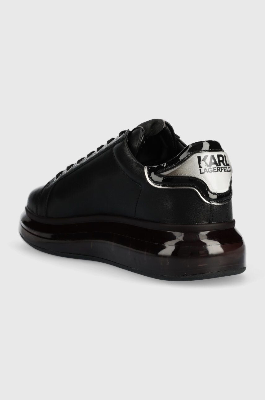 Karl Lagerfeld sneakers din piele Kapri Kushion culoarea negru - Pled.ro