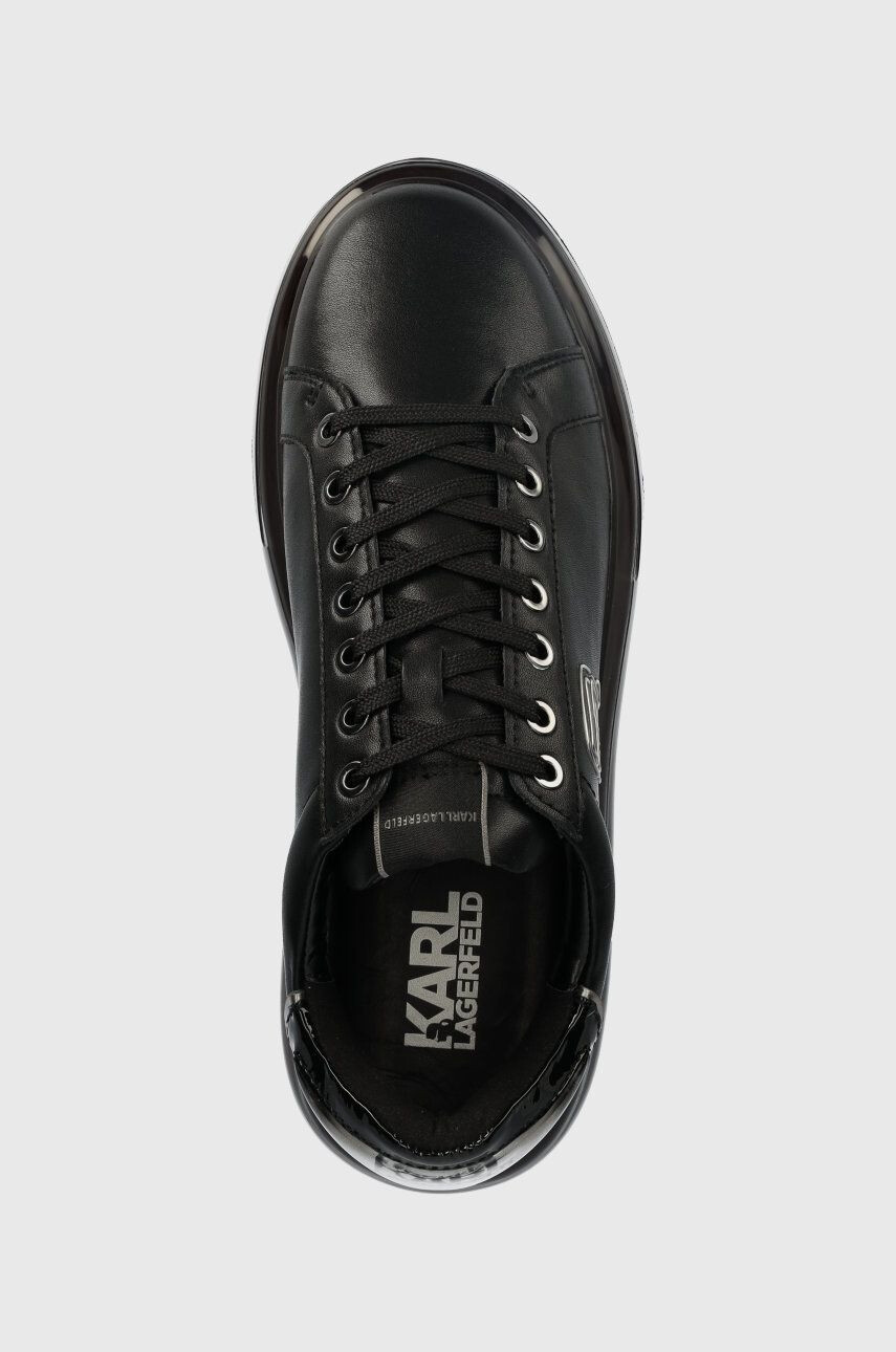 Karl Lagerfeld sneakers din piele Kapri Kushion culoarea negru - Pled.ro