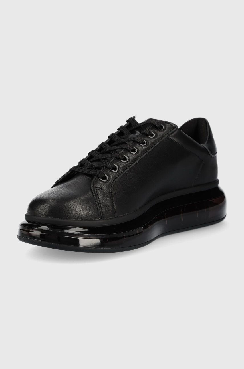 Karl Lagerfeld sneakers din piele Kapri Kushion culoarea negru - Pled.ro