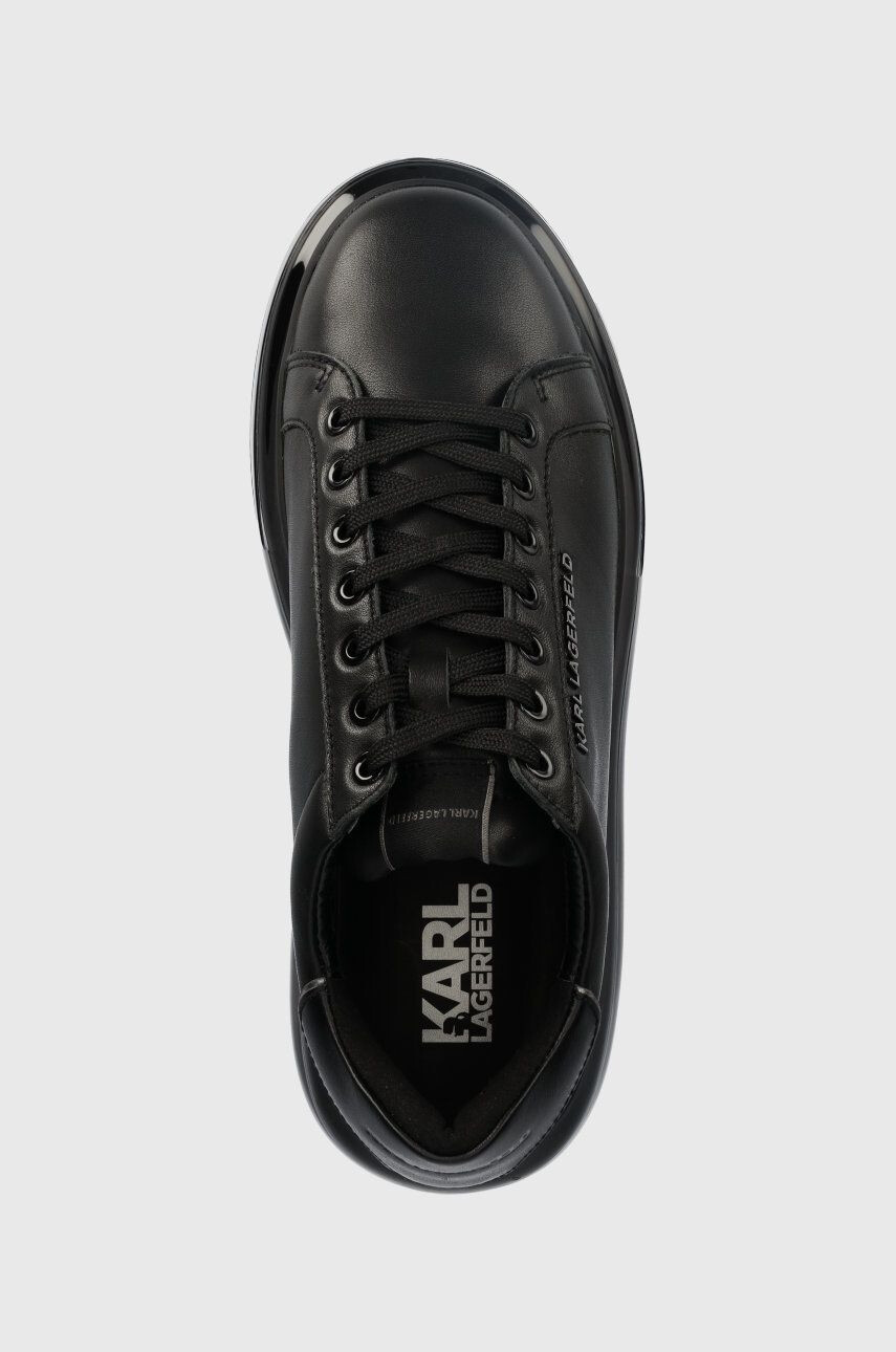 Karl Lagerfeld sneakers din piele Kapri Kushion culoarea negru - Pled.ro