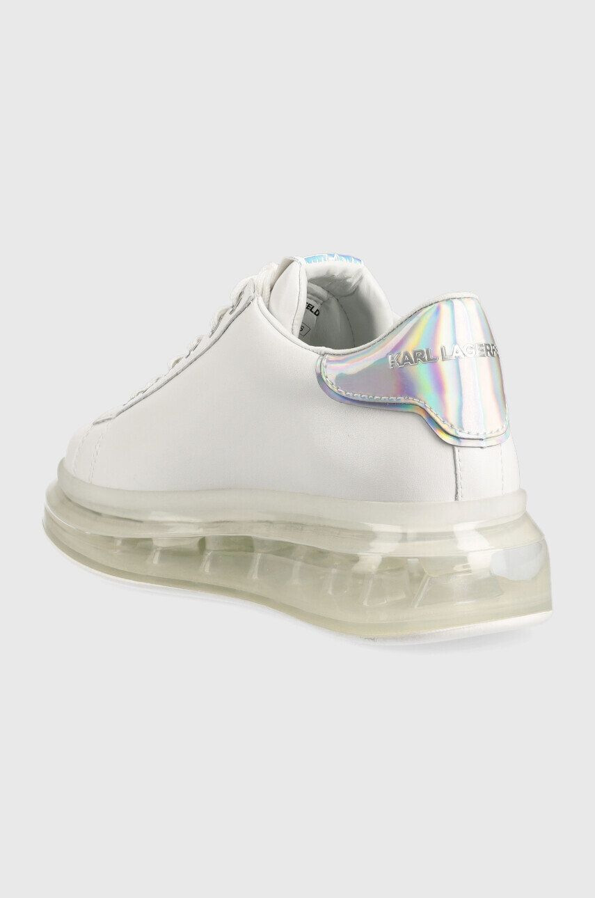 Karl Lagerfeld sneakers din piele Kapri Kushion culoarea alb - Pled.ro