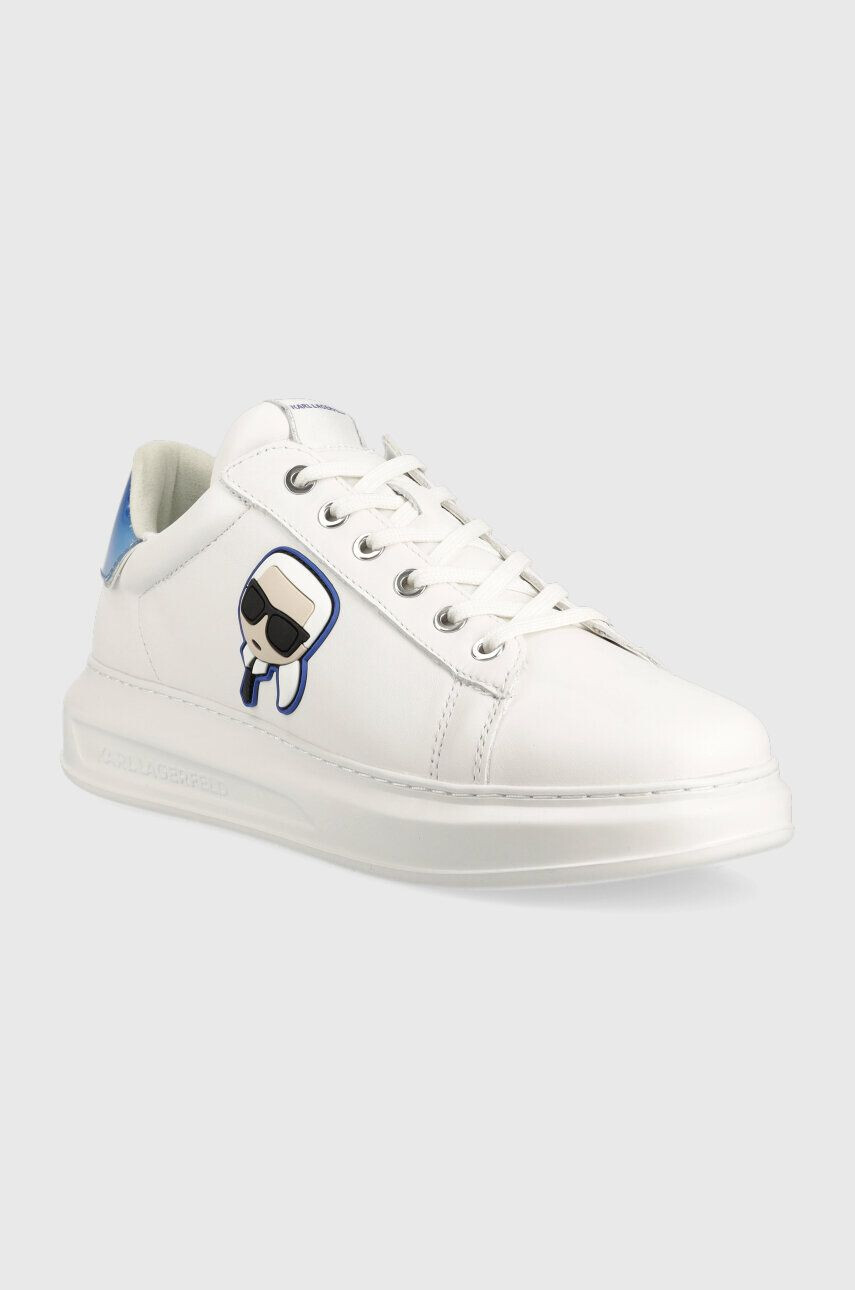 Karl Lagerfeld sneakers din piele KAPRI MENS culoarea alb KL52530G - Pled.ro