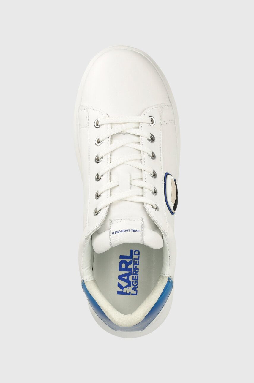 Karl Lagerfeld sneakers din piele KAPRI MENS culoarea alb KL52530G - Pled.ro