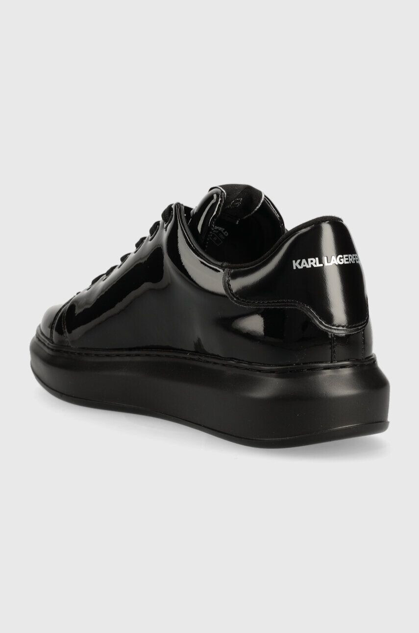 Karl Lagerfeld sneakers din piele KAPRI MENS culoarea negru KL52539S - Pled.ro