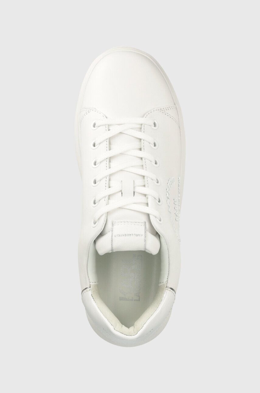 Karl Lagerfeld sneakers din piele KAPRI MENS culoarea alb KL52539 - Pled.ro