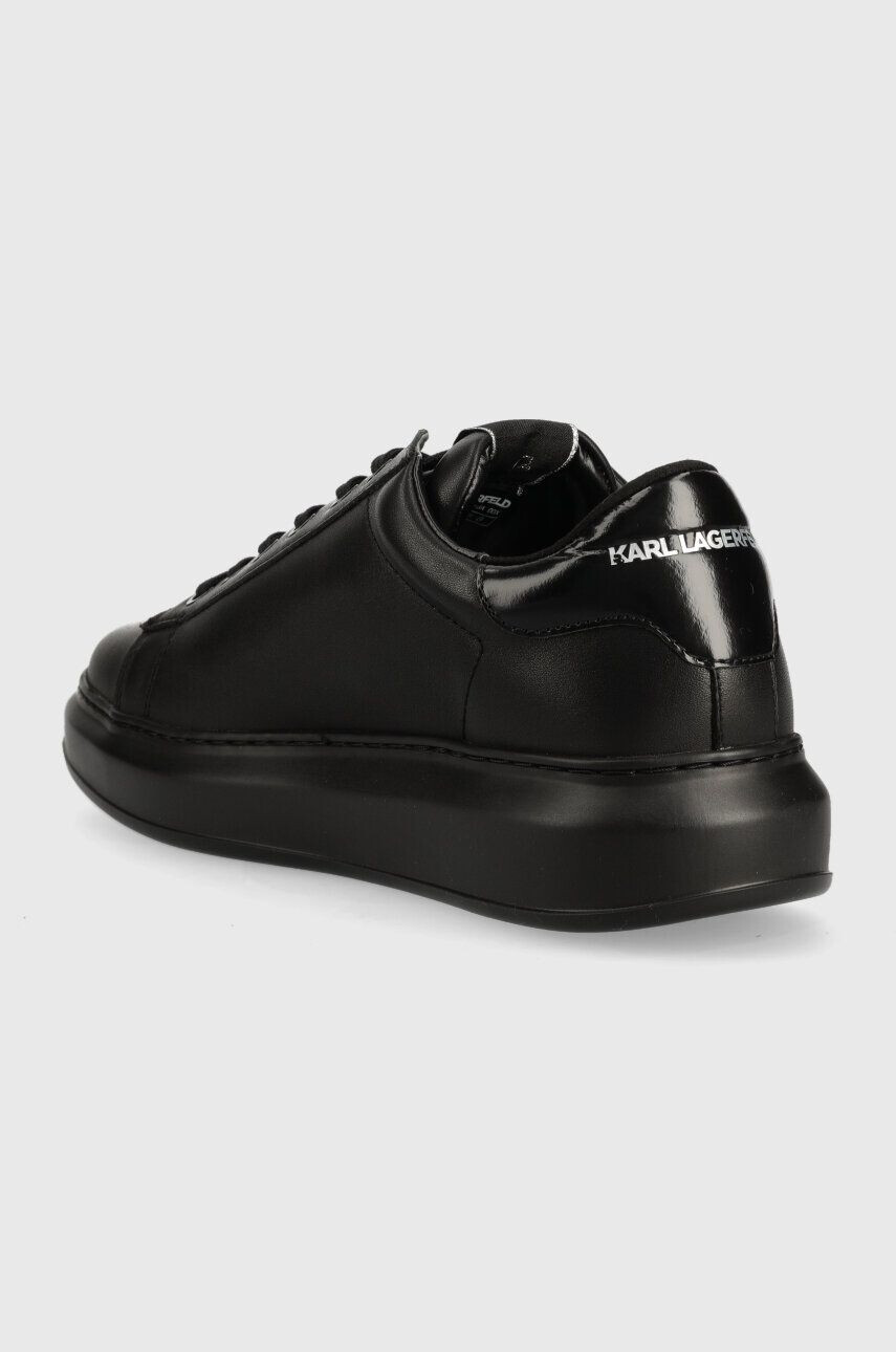 Karl Lagerfeld sneakers din piele KAPRI MENS culoarea negru KL52515A - Pled.ro